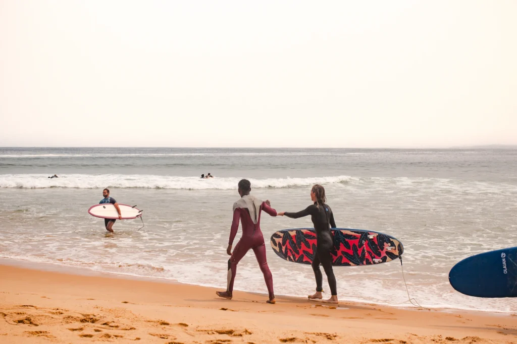 Surfing in Angola